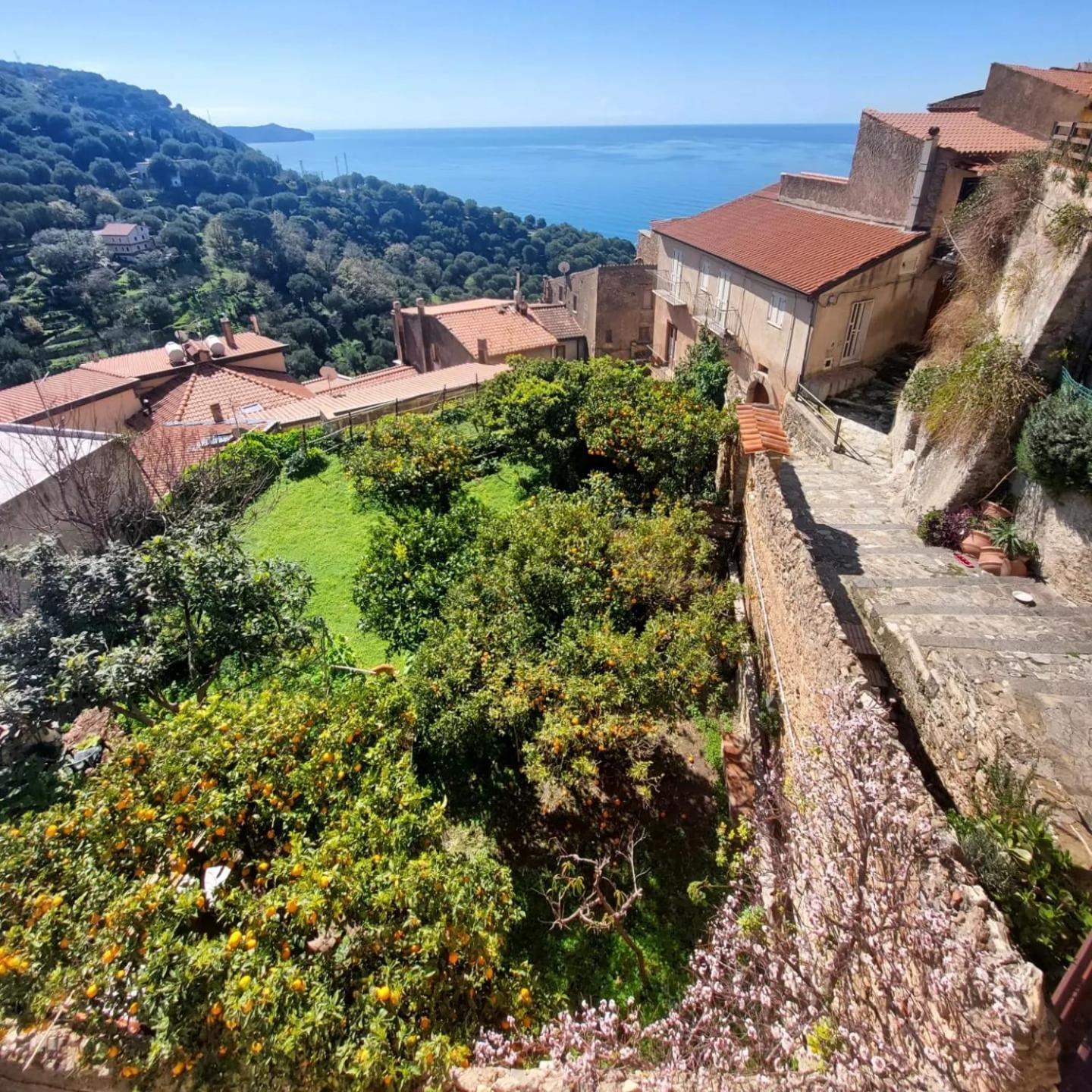La Casa sul Blu Albergo Diffuso Pisciotta Exterior foto